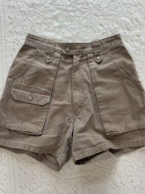 Y2K Vintage Banana Republic Cargo Safari High Waisted Shorts 4